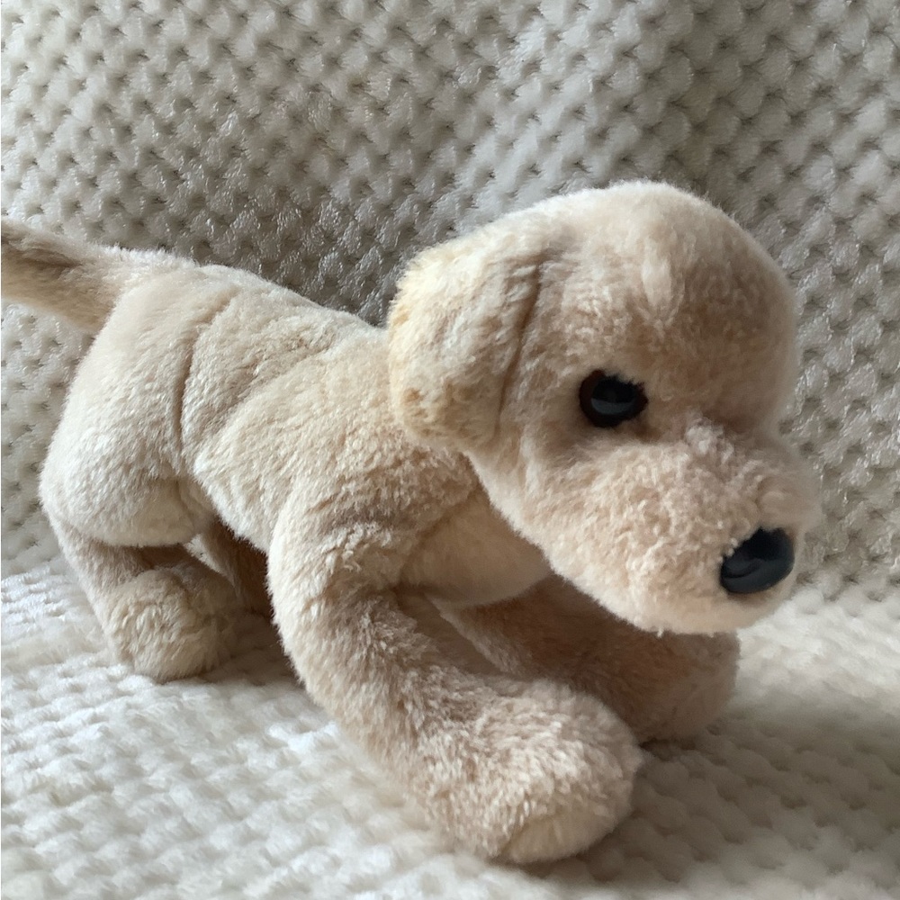 DOUGLAS The Cuddle Toy Plush Yellow Lab Puppy Dog Stuffed Animal Toy